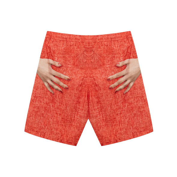 Red Polyester Swim Short IS-9197665 Red Polyester Swim Short IS-9197665