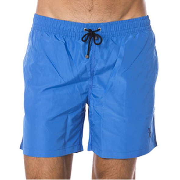 Blue Polyester Men's Swim Trunk BI-15510 Blue Polyester Men's Swim Trunk BI-15510