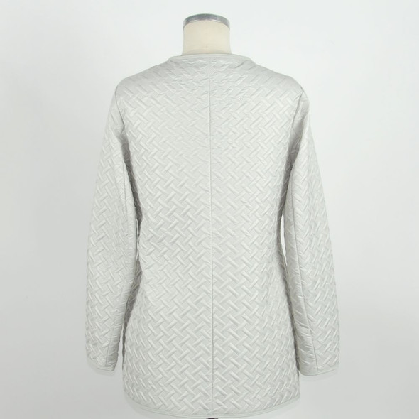 Emilio Romanelli White Polyester Women Jacket Emilio Romanelli White Polyester Women Jacket