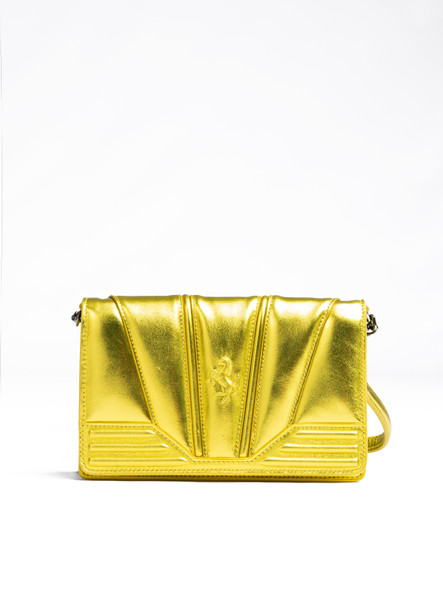 Metal Yellow GT patent leather bag with chain Metal Yellow GT patent leather bag with chain