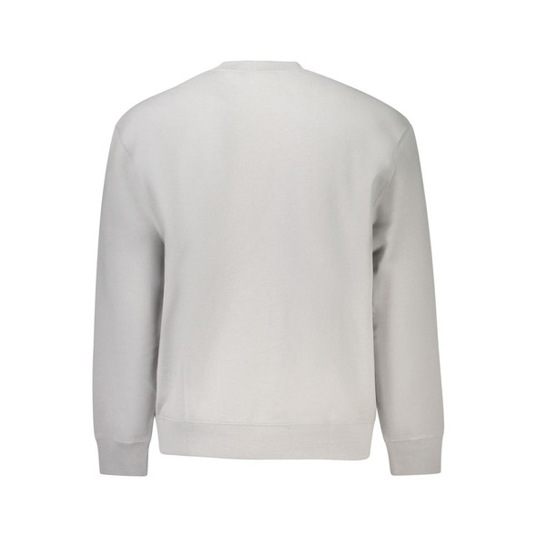 Calvin Klein Gray Cotton Men Sweater CA-39194 Calvin Klein Gray Cotton Men Sweater CA-39194