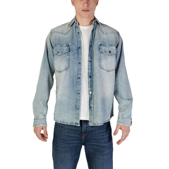 Light Blue Cotton Shirt BO15919700236RO Light Blue Cotton Shirt BO15919700236RO