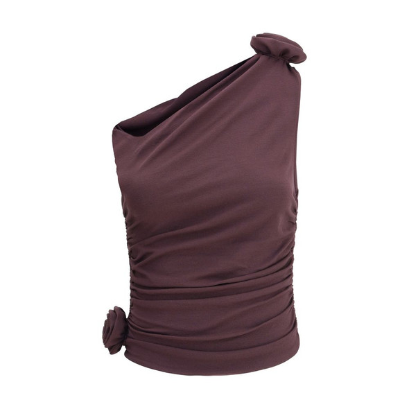 One-shoulder Top MA106725BORDEAUXBB One-shoulder Top MA106725BORDEAUXBB