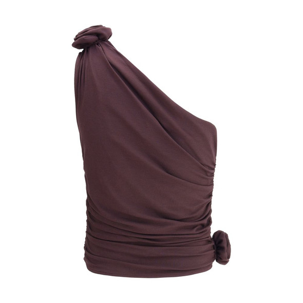 One-shoulder Top MA106725BORDEAUXBB One-shoulder Top MA106725BORDEAUXBB