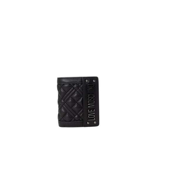 Love Moschino Black Polyethylene Wallet LOMO-13268700009 Love Moschino Black Polyethylene Wallet LOMO-13268700009