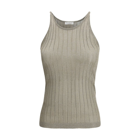 Brunello Cucinelli Lurex Tank Top Brunello Cucinelli Lurex Tank Top