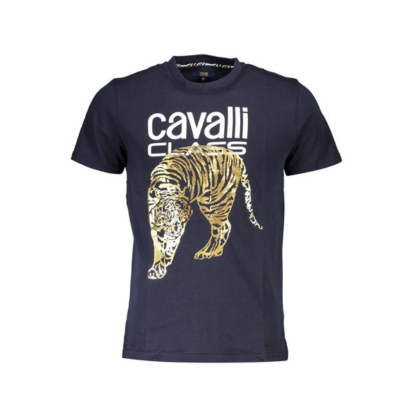 Blue Cotton Men T-Shirt CA-36996 Blue Cotton Men T-Shirt CA-36996