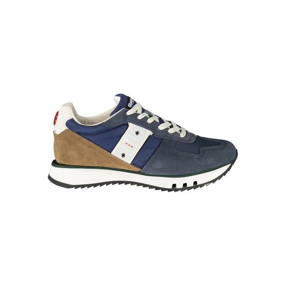 Blauer Blue Leather Men Sneaker BL-39235 Blauer Blue Leather Men Sneaker BL-39235