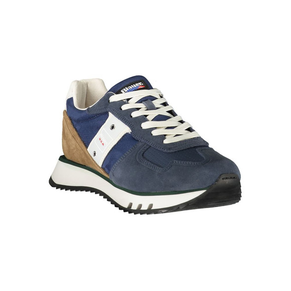 Blauer Blue Leather Men Sneaker BL-39235 Blauer Blue Leather Men Sneaker BL-39235