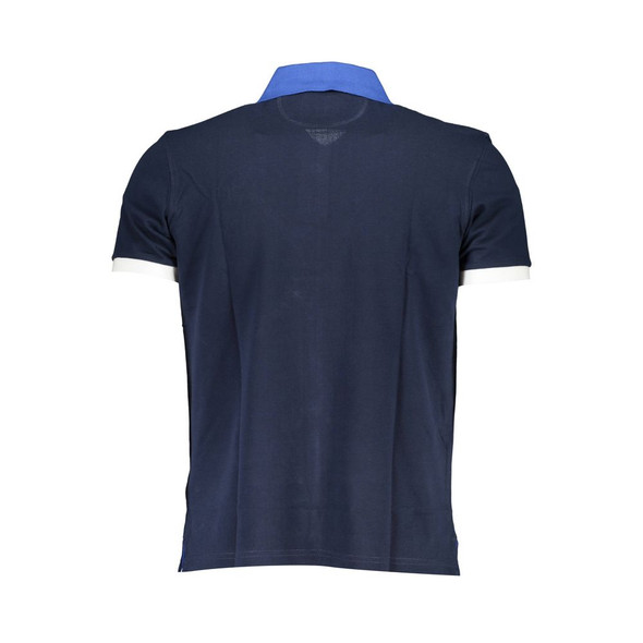 Blue Cotton Mens Polo Shirt Blue Cotton Mens Polo Shirt