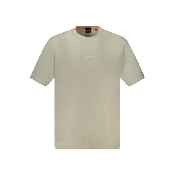 Beige Cotton T-Shirt BO-33110 Beige Cotton T-Shirt BO-33110
