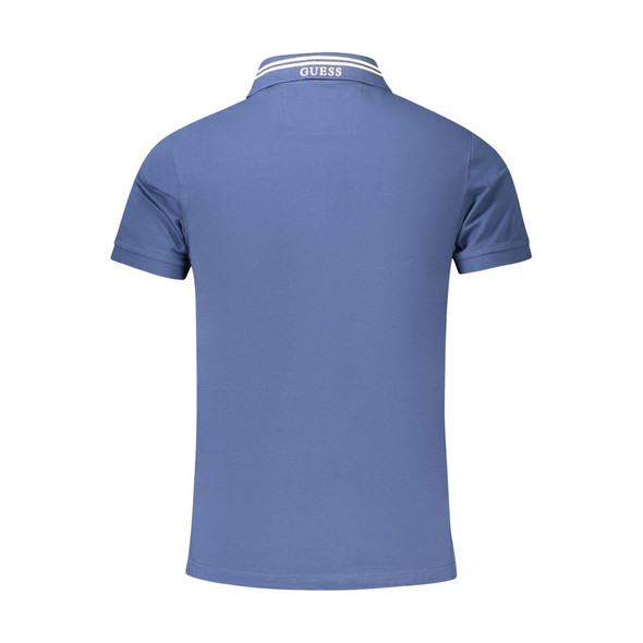 Blue Cotton Polo Shirt GU-39038 Blue Cotton Polo Shirt GU-39038