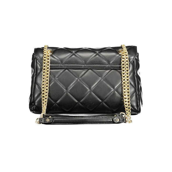 Mario Valentino Black Polyethylene Handbag VA-12059 Mario Valentino Black Polyethylene Handbag VA-12059