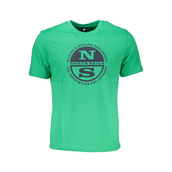 Green Cotton T-Shirt NO-27290 Green Cotton T-Shirt NO-27290