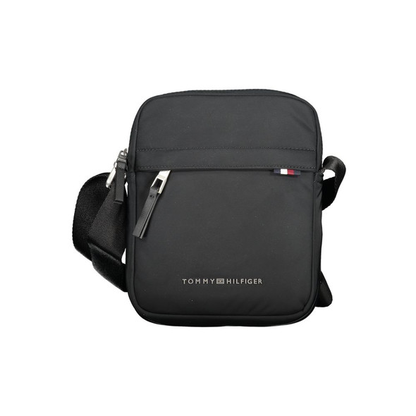 Black Polyester Shoulder Bag TO-30683 Black Polyester Shoulder Bag TO-30683