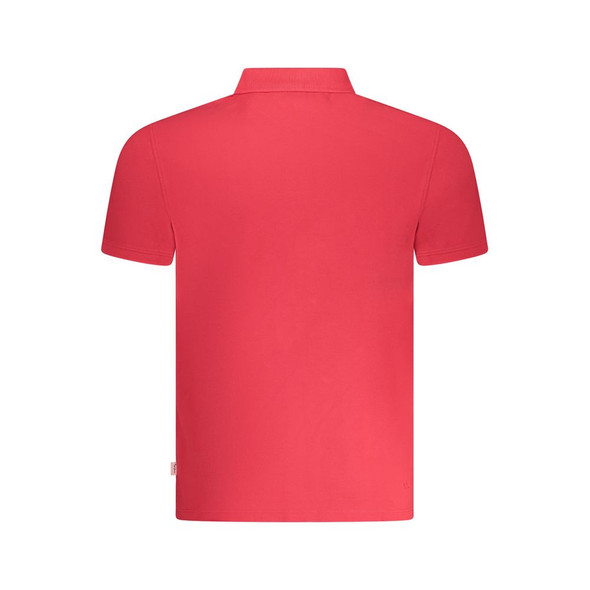 Red Cotton Men Polo Shirt PE-35270 Red Cotton Men Polo Shirt PE-35270