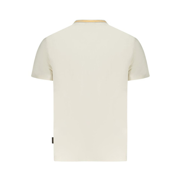 Napapijri White Cotton T-Shirt NA-35878 Napapijri White Cotton T-Shirt NA-35878