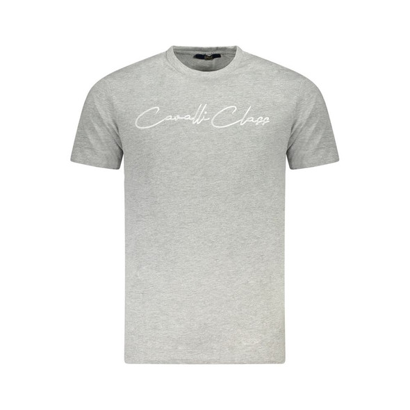 Gray Cotton Men T-Shirt CA-36681 Gray Cotton Men T-Shirt CA-36681