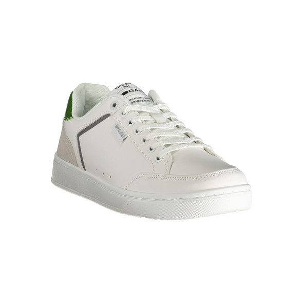 White Polyester Men Sneaker GA-38582 White Polyester Men Sneaker GA-38582