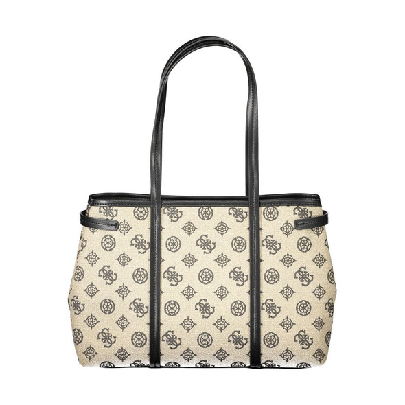 Beige Cotton Women Handbag Beige Cotton Women Handbag