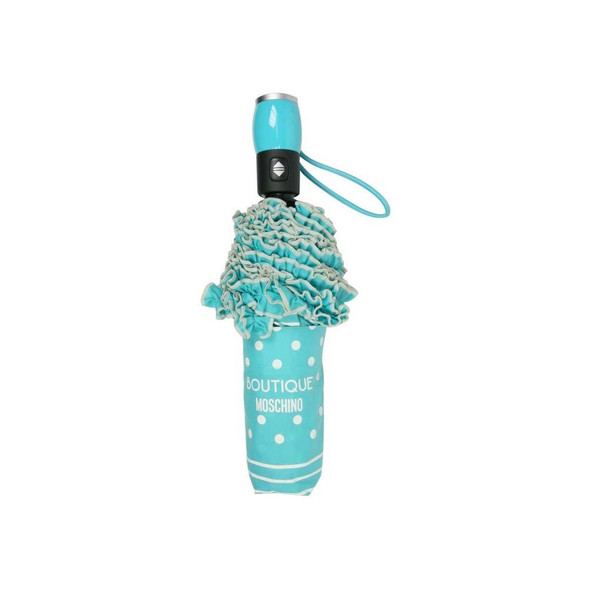 Boutique Moschino Blue Polyester Women Umbrella Boutique Moschino Blue Polyester Women Umbrella