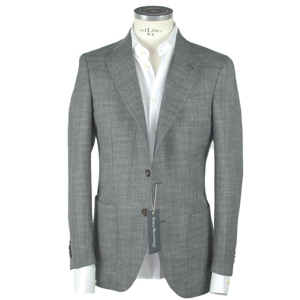 Gray Wool Men's Blazer Gray Wool Men's Blazer