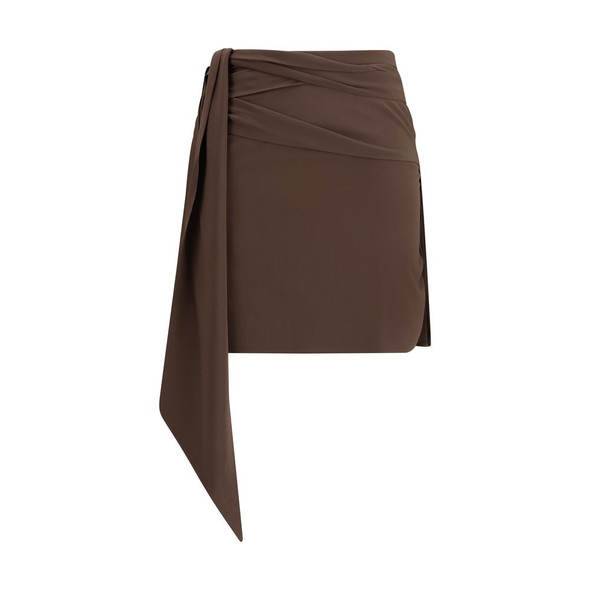 Crepe de chine Mini Skirt Crepe de chine Mini Skirt