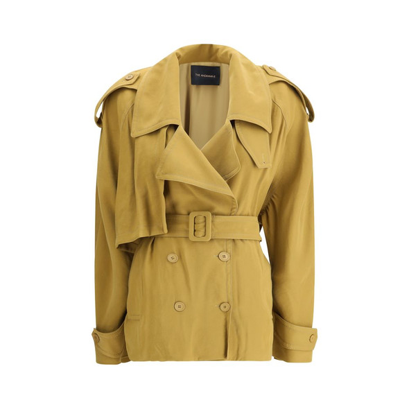 Double-breasted Short Trench Coat Double-breasted Short Trench Coat