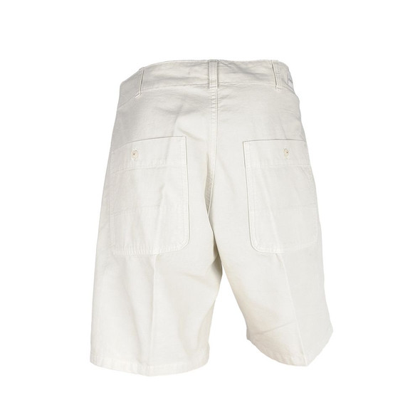 White Cotton Men's Bermuda Short White Cotton Men's Bermuda Short