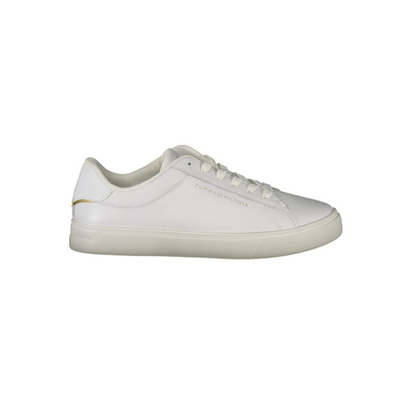 White Polyethylene Women Sneaker TO-34811 White Polyethylene Women Sneaker TO-34811