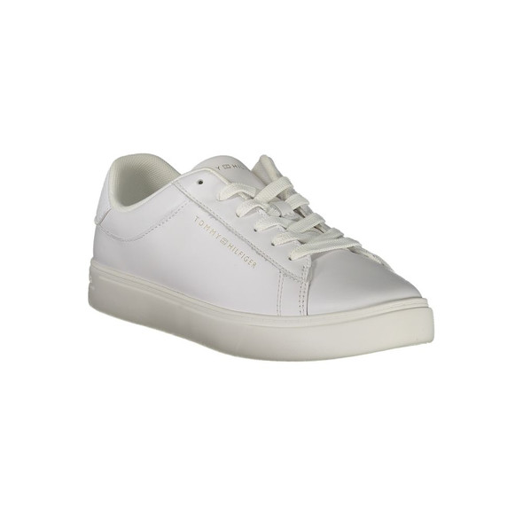 White Polyethylene Women Sneaker TO-34811 White Polyethylene Women Sneaker TO-34811