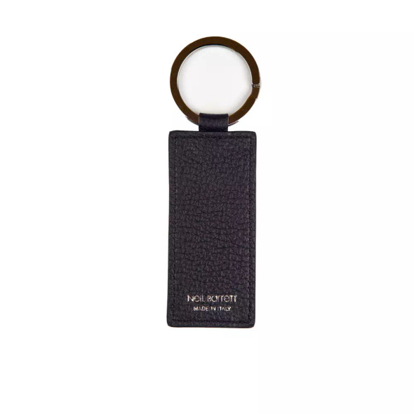 Blue Leather Men Keychain Blue Leather Men Keychain