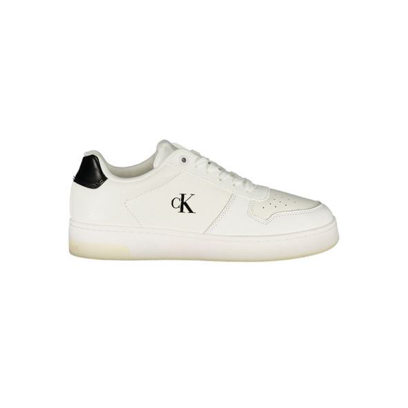 White Leather Women Sneaker CA-36786 White Leather Women Sneaker CA-36786