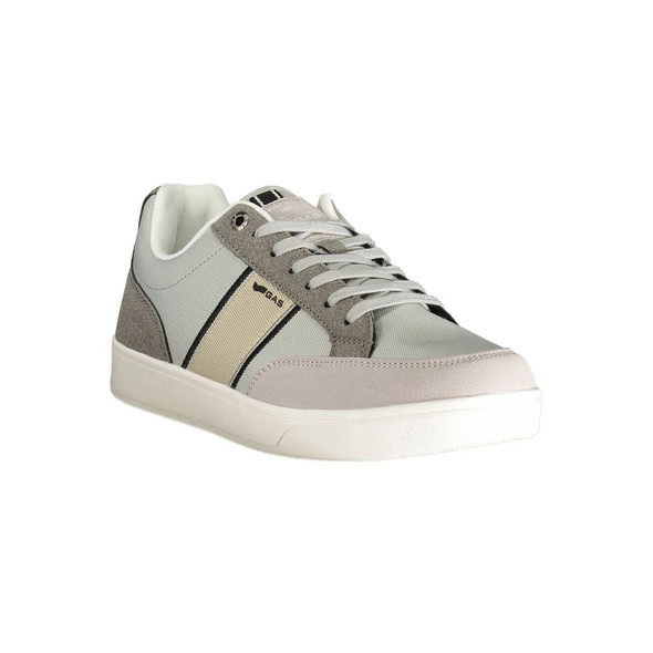 Gray Polyester Men Sneaker GA-38592 Gray Polyester Men Sneaker GA-38592