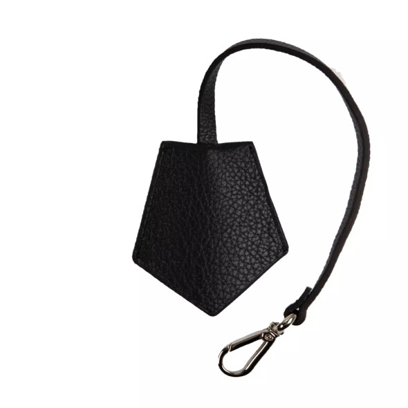 Black Leather Men Keychain Black Leather Men Keychain