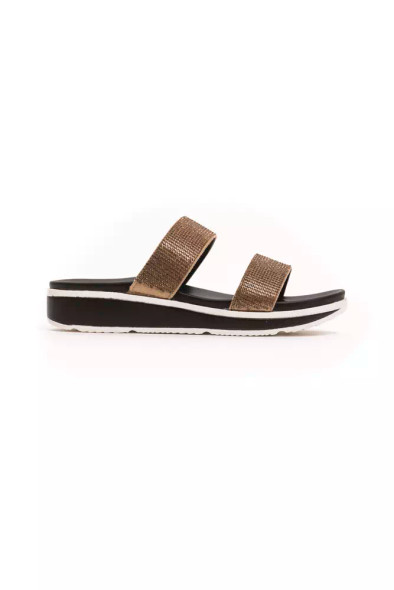Beige Textile Women Sandal Beige Textile Women Sandal