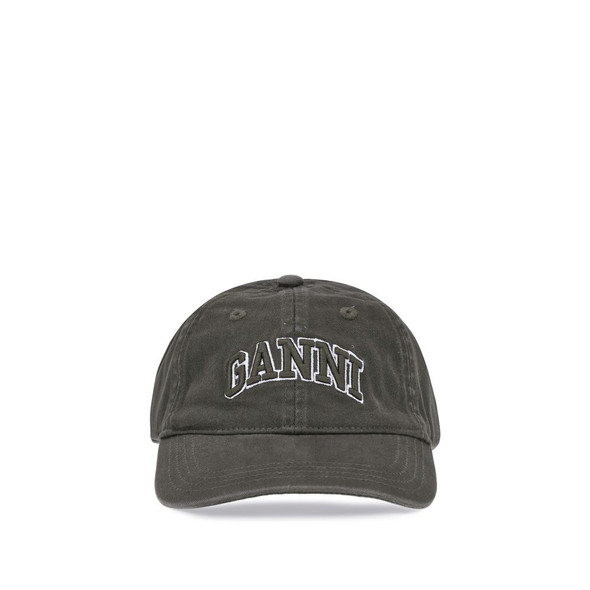 Ganni Logo Baseball Cap GAA6899861BB Ganni Logo Baseball Cap GAA6899861BB