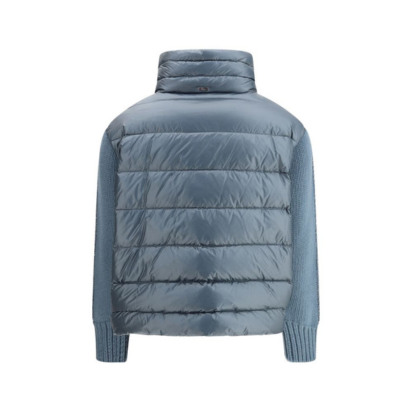 Down Jacket with wool sleeves Down Jacket with wool sleeves