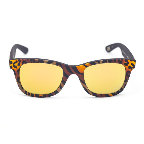 Italia Independent Orange Acetate Sunglasses II0090ZEB044AC Italia Independent Orange Acetate Sunglasses II0090ZEB044AC