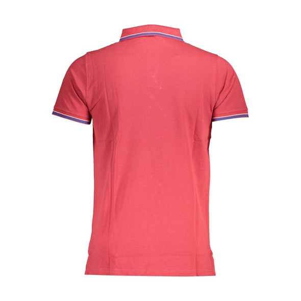 Red Cotton Men Polo Shirt NO-37613 Red Cotton Men Polo Shirt NO-37613