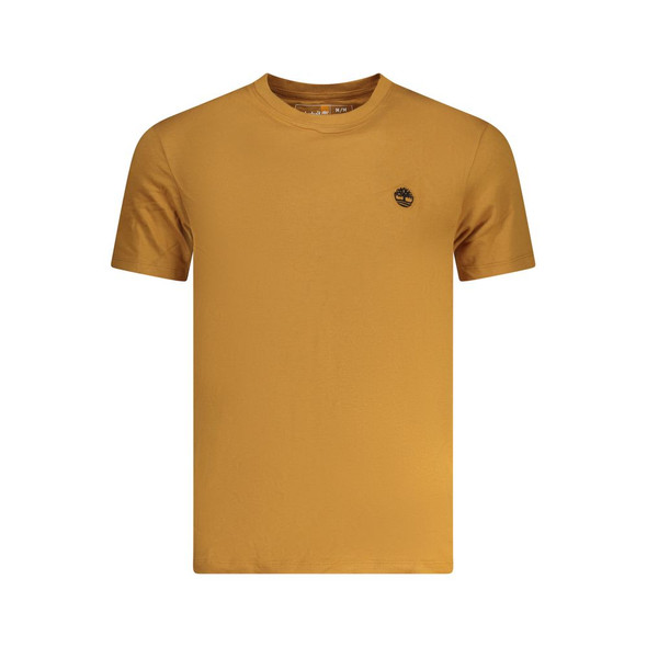 Timberland Brown Cotton Men T-Shirt TI-37789 Timberland Brown Cotton Men T-Shirt TI-37789