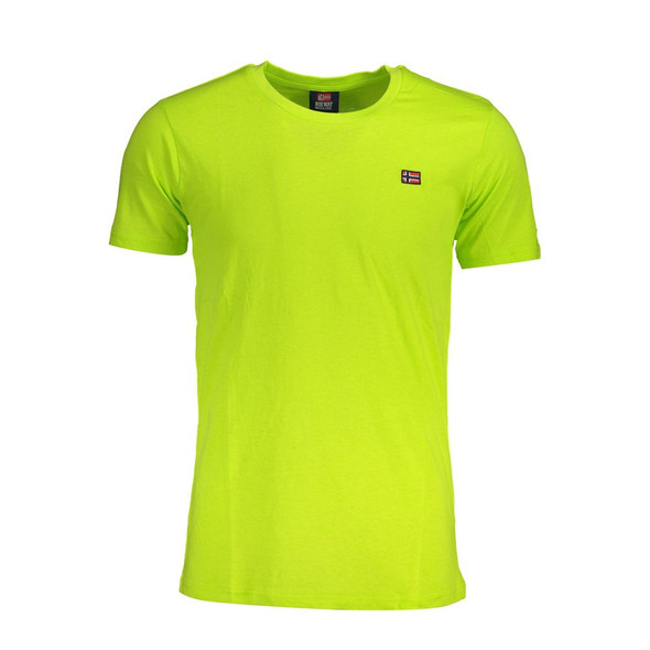 Norway 1963 Yellow Cotton Men T-Shirt NO-37885 Norway 1963 Yellow Cotton Men T-Shirt NO-37885