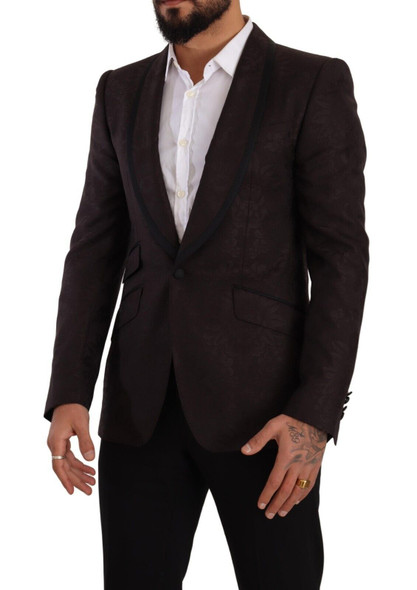Purple Jacquard Single Breasted SICILIA Blazer Purple Jacquard Single Breasted SICILIA Blazer