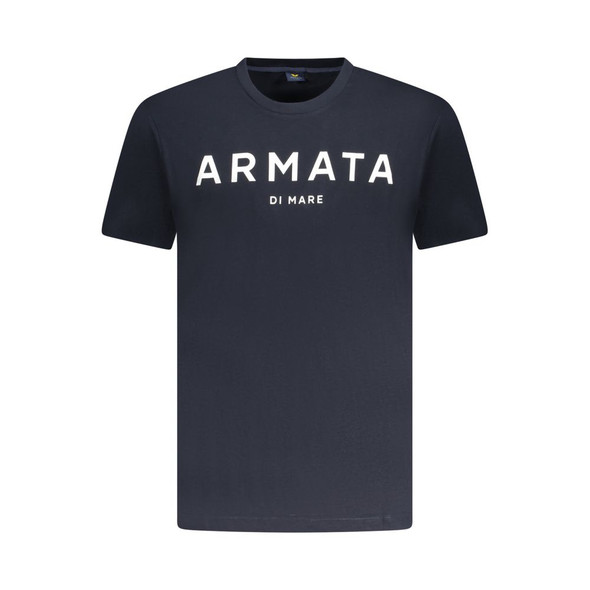 Blue Cotton Men T-Shirt AR-38347 Blue Cotton Men T-Shirt AR-38347