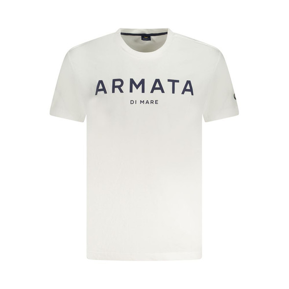 Armata Di Mare White Cotton Men T-Shirt AR-38361 Armata Di Mare White Cotton Men T-Shirt AR-38361
