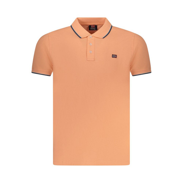 Norway 1963 Pink Cotton Men Polo Shirt Norway 1963 Pink Cotton Men Polo Shirt