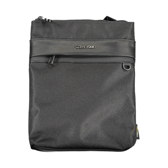 Black Polyester Shoulder Bag CA-38221 Black Polyester Shoulder Bag CA-38221