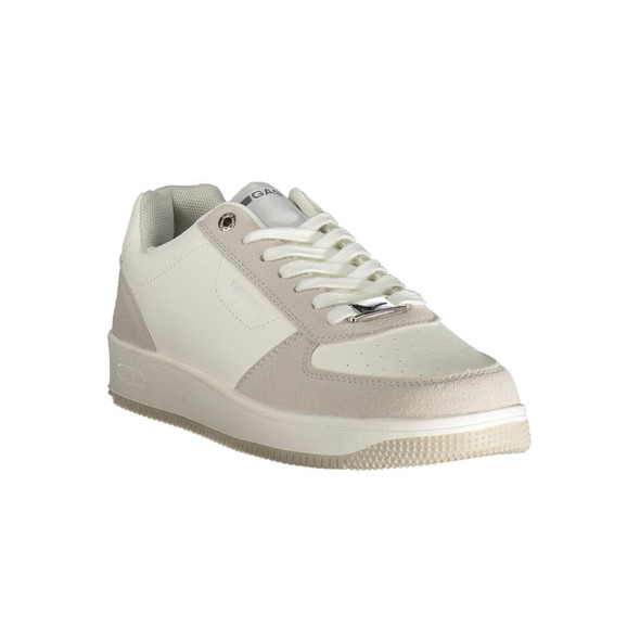 White Polyester Men Sneaker GA-38569 White Polyester Men Sneaker GA-38569