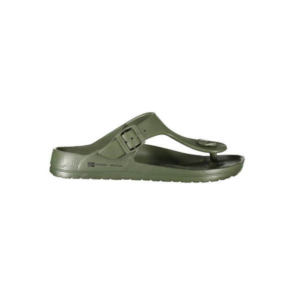 Green Plastic Mens Sandal Green Plastic Mens Sandal