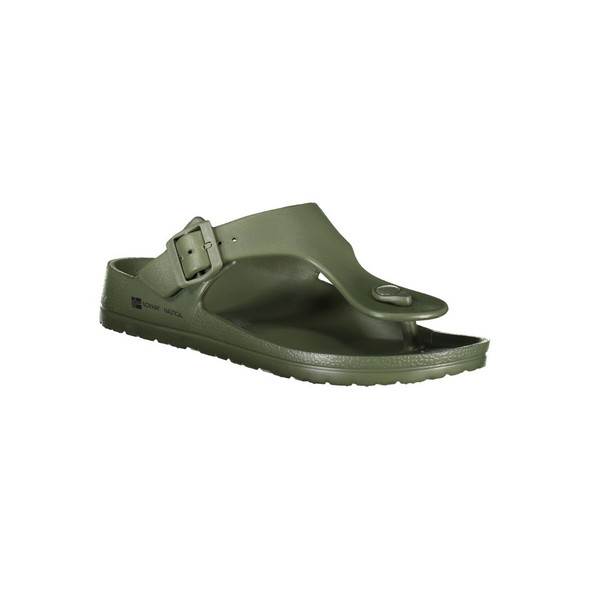 Green Plastic Mens Sandal Green Plastic Mens Sandal